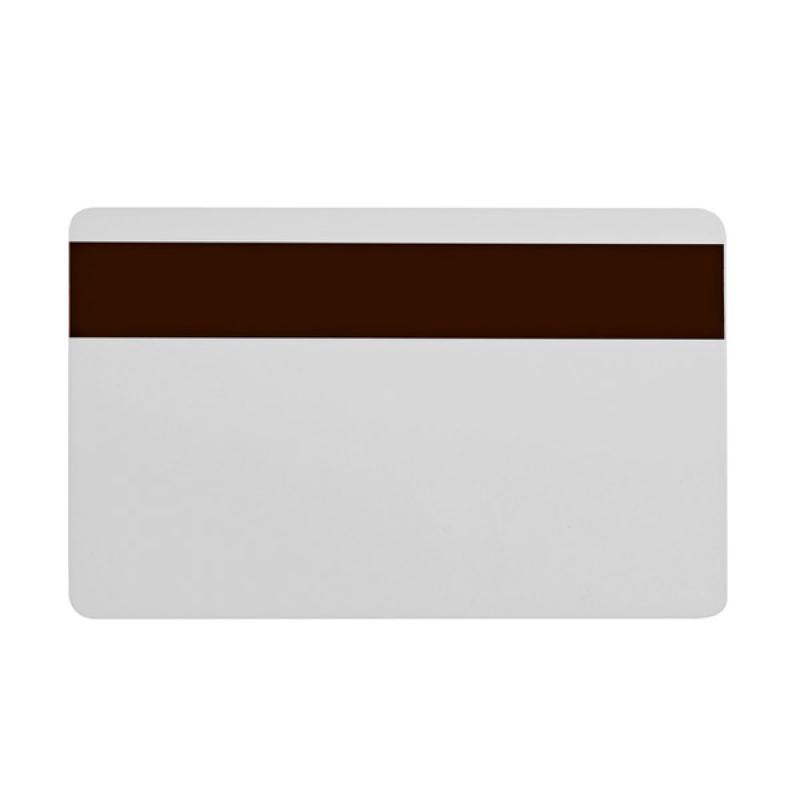 Karte mit Magnetstreifen, HiCo, PVC, 30 mil, weiss, extended life applications, 500 Karten Karte mit Magnetstreifen, HiCo, PVC, 30 mil, weiss, extended life applications, 500 Karten