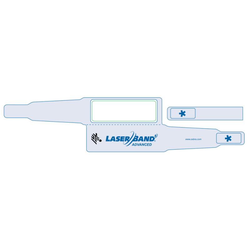 Zebra Laserband2 LB2-ADULT-L3E-NDC-RED Zebra Laserband2 LB2-ADULT-L3E-NDC-RED
