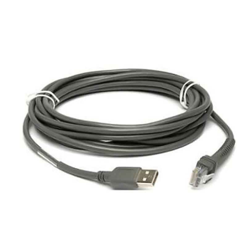 Zebra USB-Kabel geschirm USB 4,6m gerade Zebra USB-Kabel geschirm USB 4,6m gerade