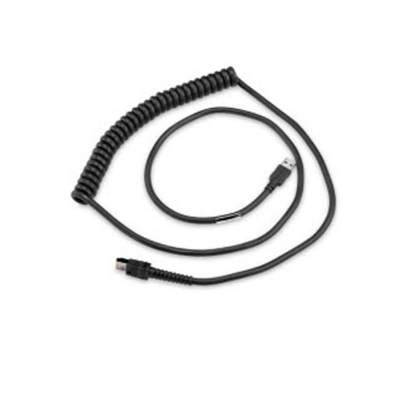 Zebra USB-Kabel, gedreht, -30°C, für 36xx Zebra USB-Kabel, gedreht, -30°C, für 36xx