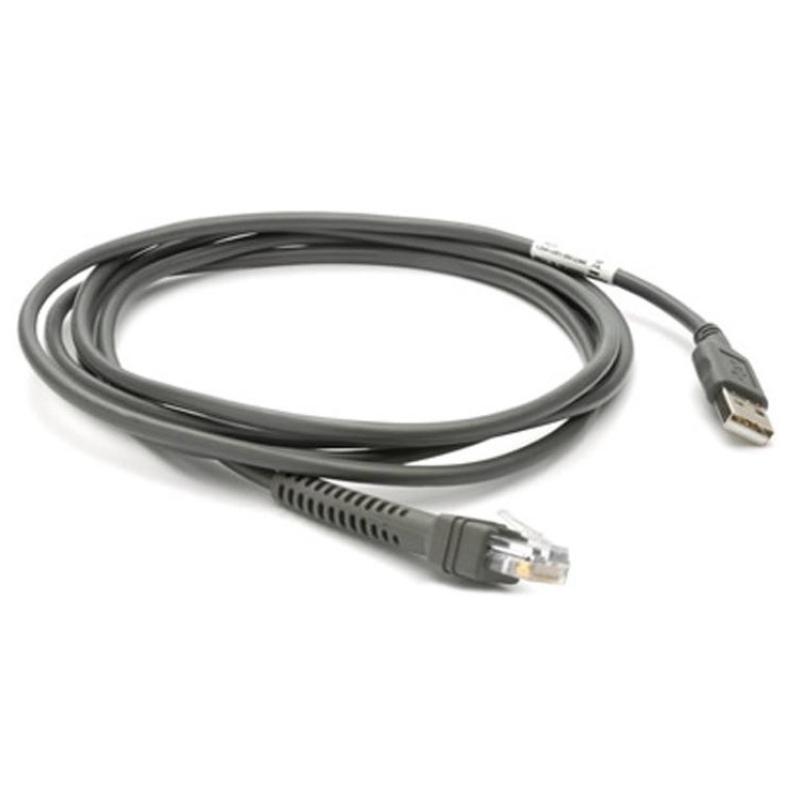 Zebra USB-Kabel geschirmt, 2.1 m, gerade Zebra USB-Kabel geschirmt, 2.1 m, gerade