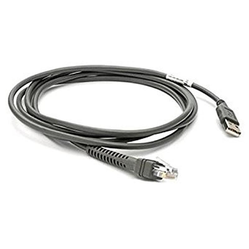 Zebra USB-Kabel für DS2278/3608/3678/8178 und LI3608/3678, 4,6m Zebra USB-Kabel für DS2278/3608/3678/8178 und LI3608/3678, 4,6m