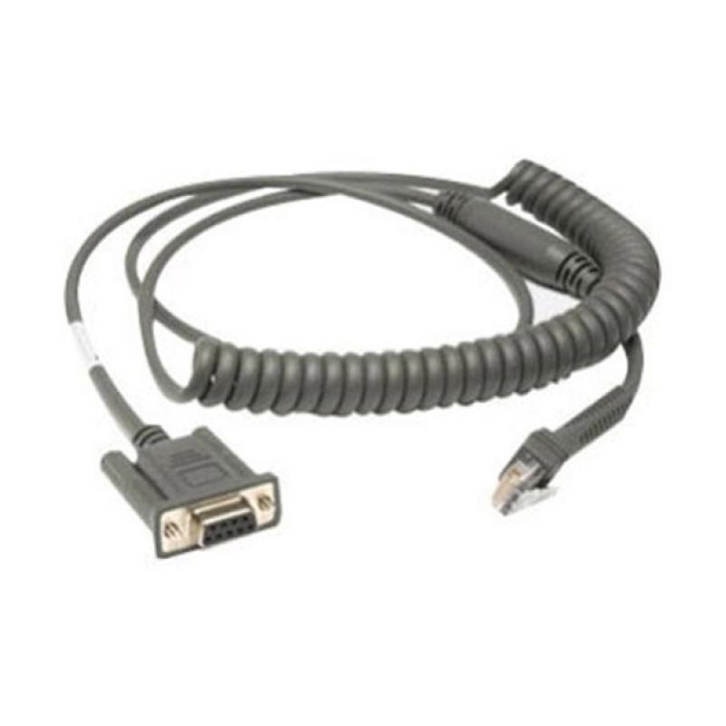 Zebra RS232-Kabel 2,8 m, gedreht Zebra RS232-Kabel 2,8 m, gedreht