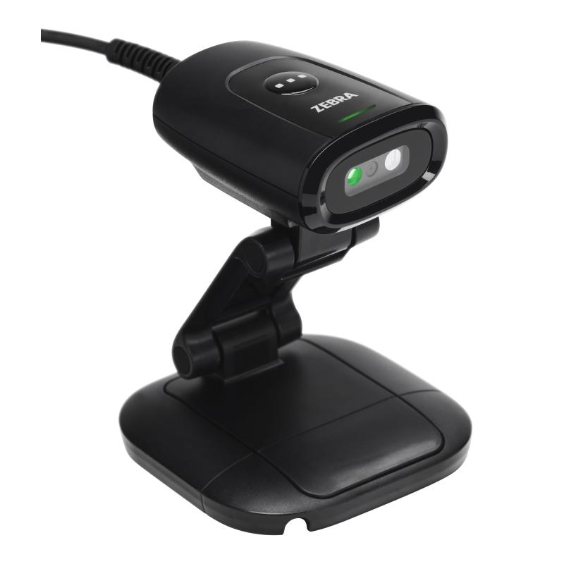 Zebra DS55, 2D, SR, Area Imager, Dual-IF, Kit (USB), schwarz, inkl. Standfuß Zebra DS55, 2D, SR, Area Imager, Dual-IF, Kit (USB), schwarz, inkl. Standfuß