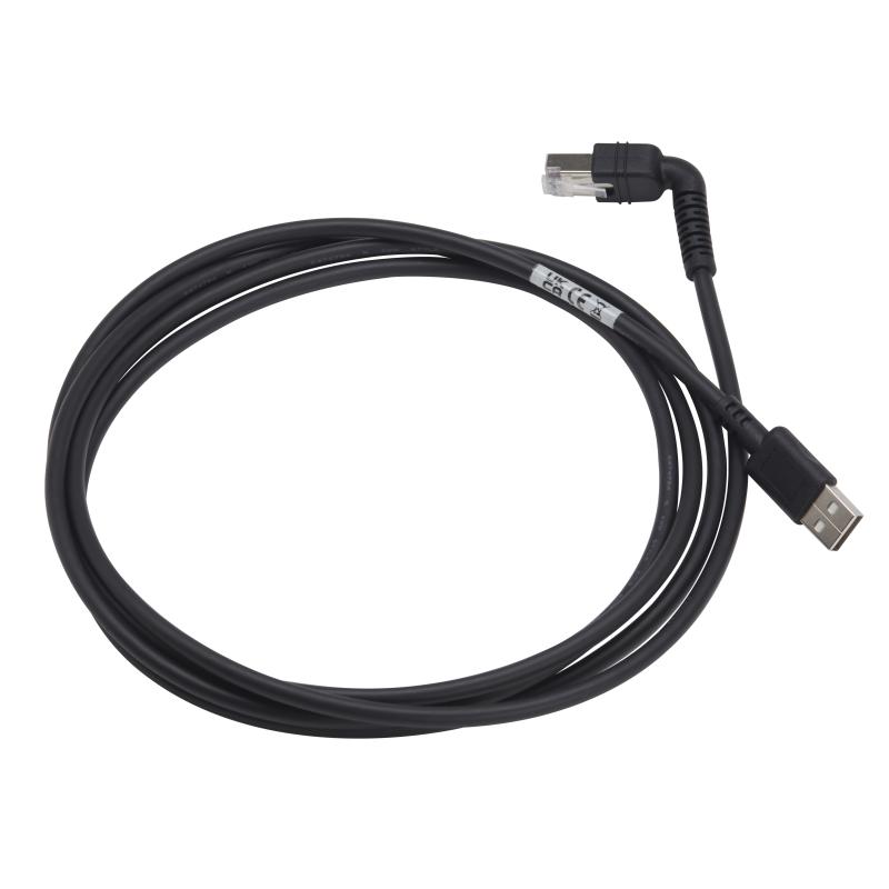 Verbindungskabel USB, Länge: 2,1m, angewinkelt Verbindungskabel USB, Länge: 2,1m, angewinkelt