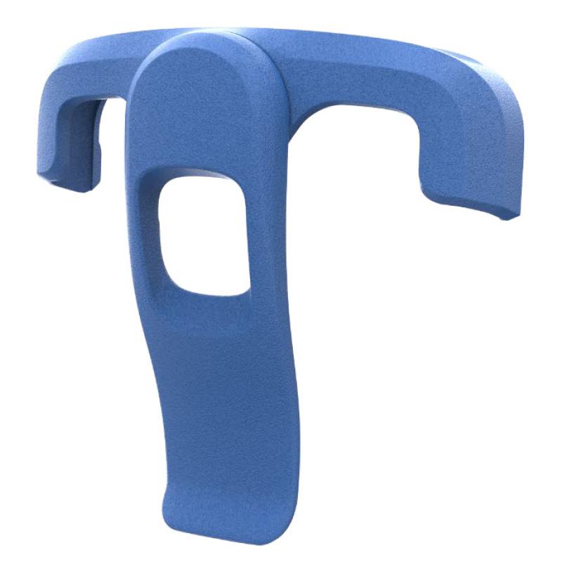 Zebra HC20/HC50 Gürtelclip, blau Zebra HC20/HC50 Gürtelclip, blau