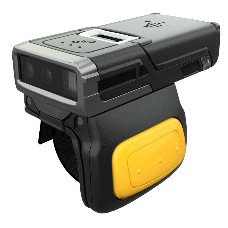 Zebra RS5100, einseitig, 2D, SE4710, USB, BT, erweiterter Akku, schwarz, silber Zebra RS5100, einseitig, 2D, SE4710, USB, BT, erweiterter Akku, schwarz, silber