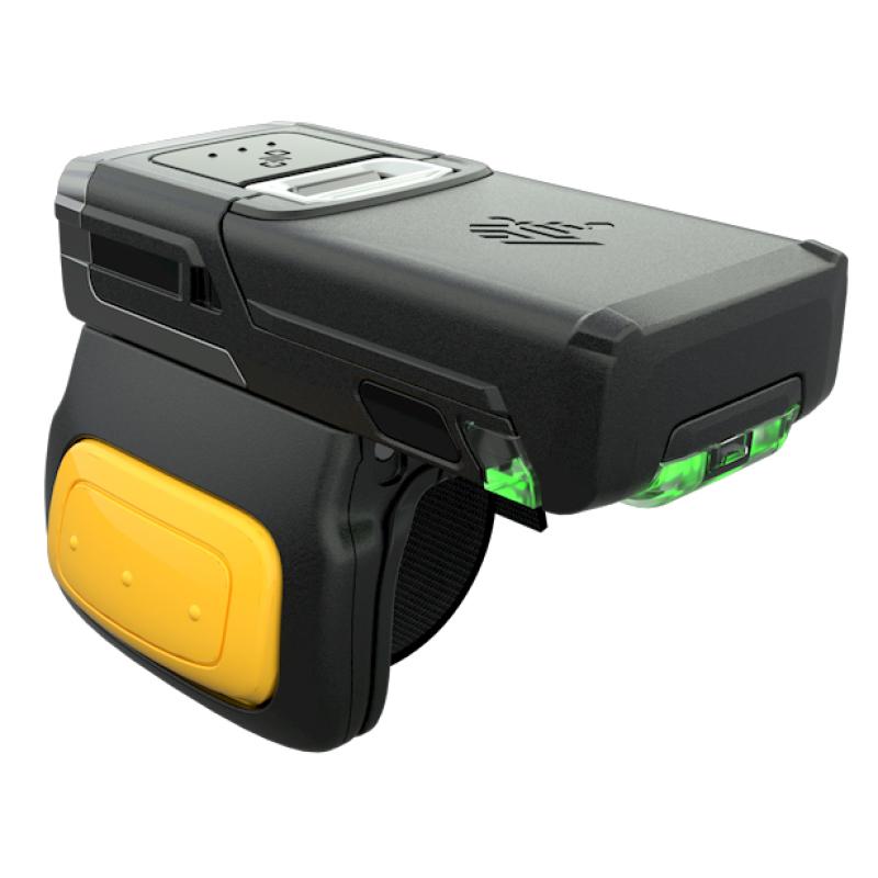 Zebra RS5100, einseitig, 2D, SE4710, USB, BT, erweiterter Akku, schwarz, silber Zebra RS5100, einseitig, 2D, SE4710, USB, BT, erweiterter Akku, schwarz, silber