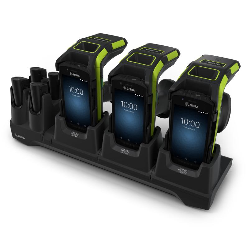 Zebra RFD90 3xLade-/Übertragungsstation für TC21/TC26 Zebra RFD90 3xLade-/Übertragungsstation für TC21/TC26