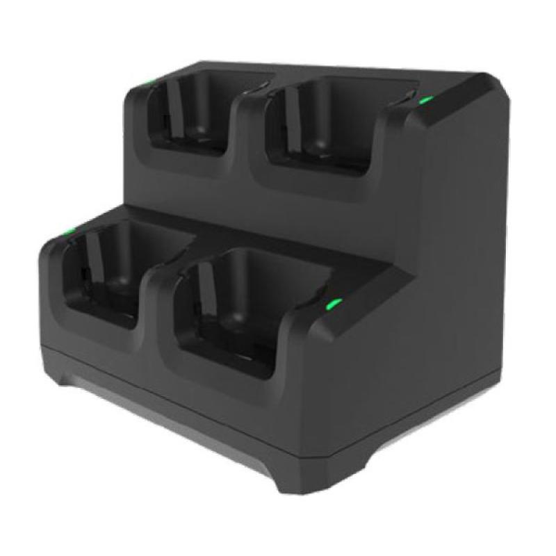 Zebra EC5X, Ladestation, 4-Fach, abschließ. Zebra EC5X, Ladestation, 4-Fach, abschließ.