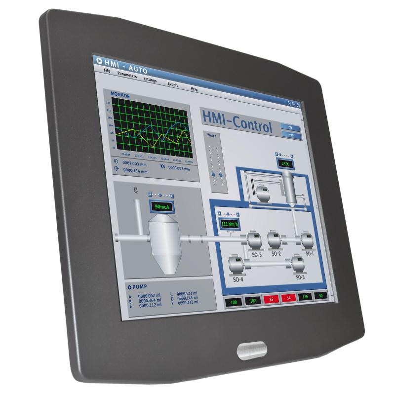 Hygrolion 5SE, 15'' TFT LED Panel PC, IP66, Celeron J6412, 8GB RAM, 128GB SSD, HDMI Hygrolion 5SE, 15'' TFT LED Panel PC, IP66, Celeron J6412, 8GB RAM, 128GB SSD, HDMI