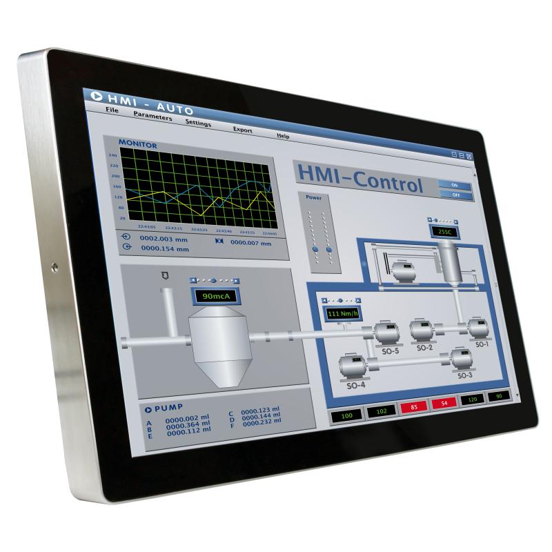 Hygrolion 611P, 21", IP66, Edelstahl, Intel Core i3, 8GB RAM, 128GB SSD Hygrolion 611P, 21", IP66, Edelstahl, Intel Core i3, 8GB RAM, 128GB SSD