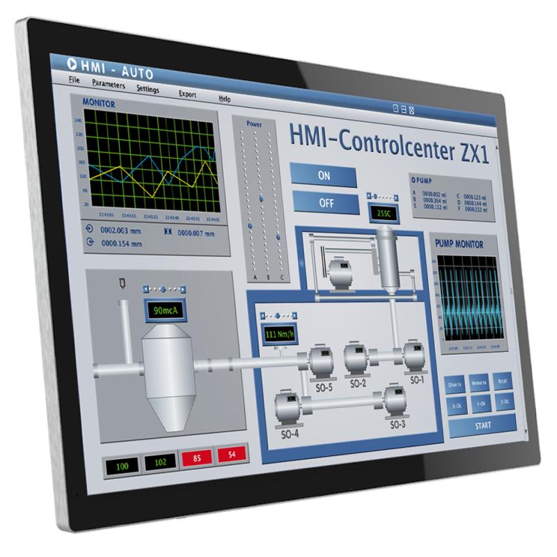 Hygrolion SPC18 VEII, 18,5" Panel PC, IP66, Edelstahl, Intel N95, 8GB RAM, 256GB SSD Hygrolion SPC18 VEII, 18,5" Panel PC, IP66, Edelstahl, Intel N95, 8GB RAM, 256GB SSD