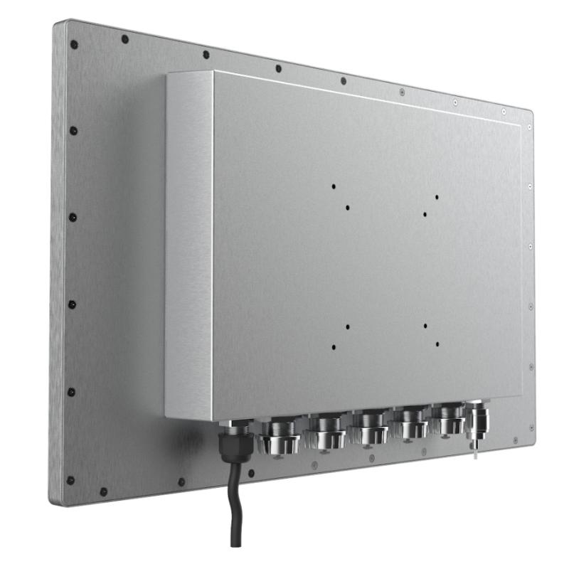 Hygrolion SPC18 HII, 18,5" Panel PC, IP66, Edelstahl, Intel i5-1235U, 16GB RAM, 256GB SSD Hygrolion SPC18 HII, 18,5" Panel PC, IP66, Edelstahl, Intel i5-1235U, 16GB RAM, 256GB SSD