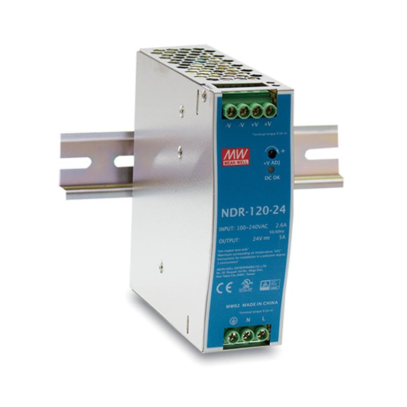 120 Watt Series - Industrial Single Output DIN Rail Power Supply, 24V 120 Watt Series - Industrial Single Output DIN Rail Power Supply, 24V