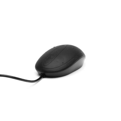 Medizintaugliche IP68 Maus Silikonmaus TKH-MOUSE-IP68-SCROLL-BLACK-USB IP68