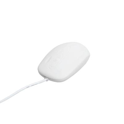 Medizintaugliche IP68 Maus Silikonmaus TKH-MOUSE-IP68-SCROLL-WHITE-USB IP68