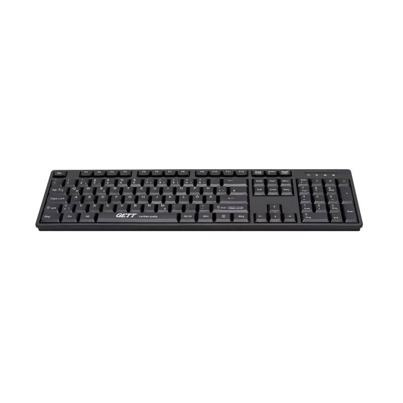 Tastatur GCQ Cleantype Easy Basic TKL-105-GCQ-IP68-KGEH-BLACK-USB-DE IP68 Tastatur GCQ Cleantype Easy Basic TKL-105-GCQ-IP68-KGEH-BLACK-USB-DE IP68