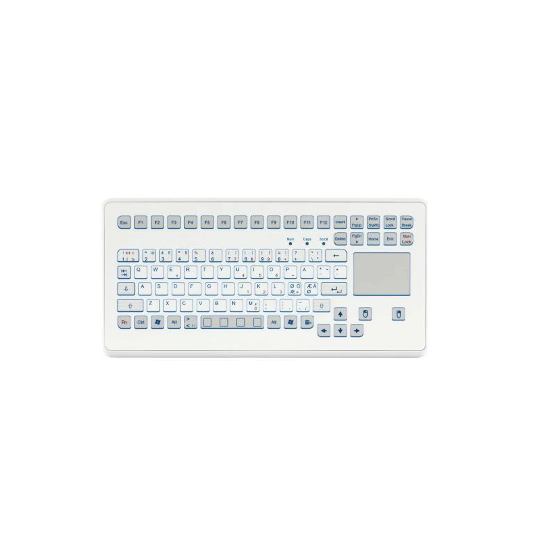 Tastatur InduDur® 088c Touch KGEH TKS-088c-TOUCH-KGEH-USB-DE IP65 Tastatur InduDur® 088c Touch KGEH TKS-088c-TOUCH-KGEH-USB-DE IP65