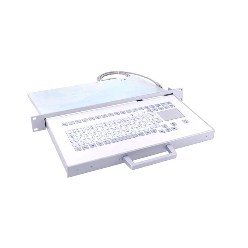 Tastatur InduDur® 088c Touch Schubl TKS-088c-TOUCH-SCHUBL-USB-DE IP65 Tastatur InduDur® 088c Touch Schubl TKS-088c-TOUCH-SCHUBL-USB-DE IP65