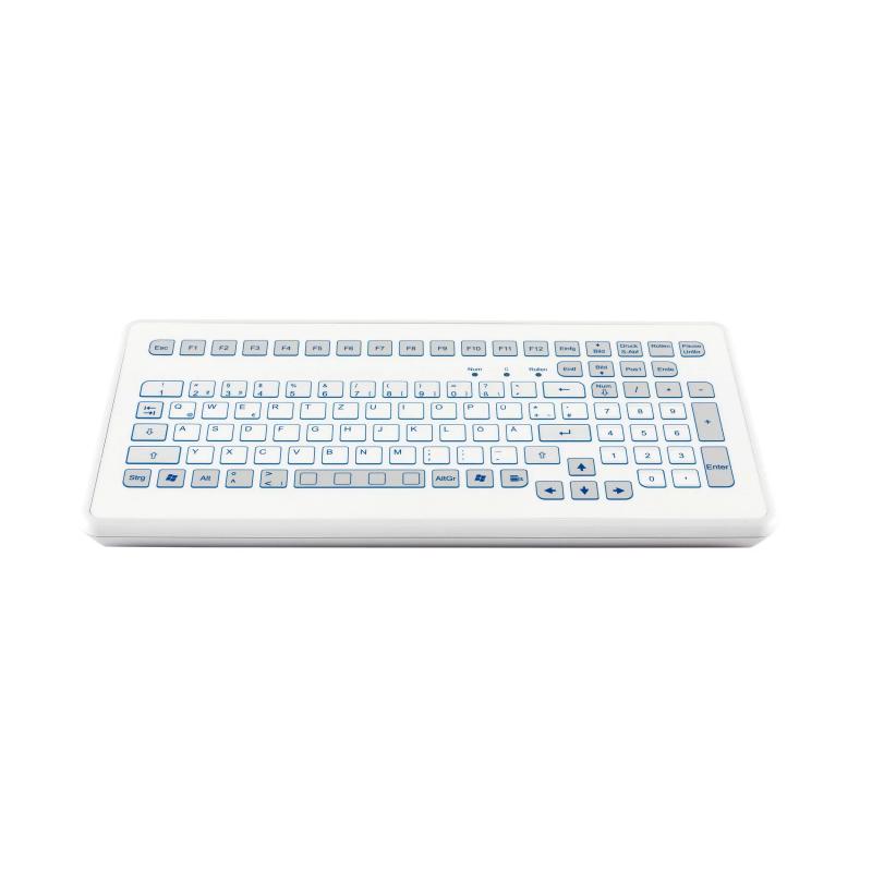 Tastatur InduDur® 104c KGEH TKS-104c-KGEH-USB-DE IP65 Tastatur InduDur® 104c KGEH TKS-104c-KGEH-USB-DE IP65