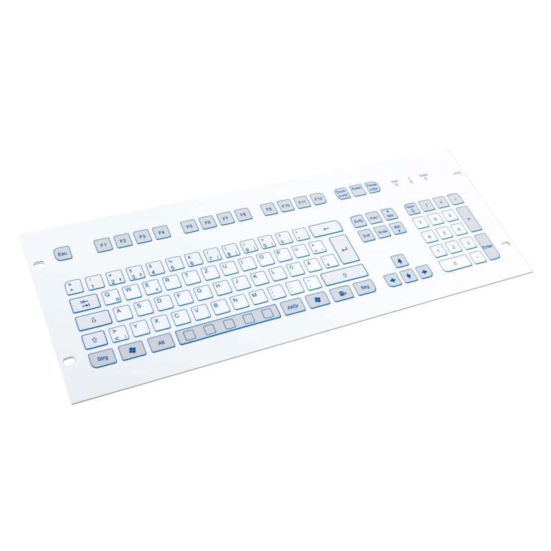 Tastatur InduDur® 105c FP TKS-105c-FP-4HE-USB-DE IP65 Tastatur InduDur® 105c FP TKS-105c-FP-4HE-USB-DE IP65