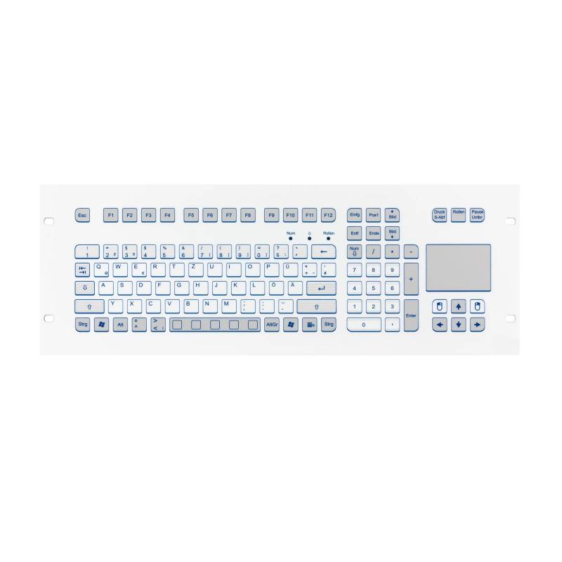 Tastatur InduDur® 105c Touch FP TKS-105c-TOUCH-FP-4HE-USB-DE IP65 Tastatur InduDur® 105c Touch FP TKS-105c-TOUCH-FP-4HE-USB-DE IP65