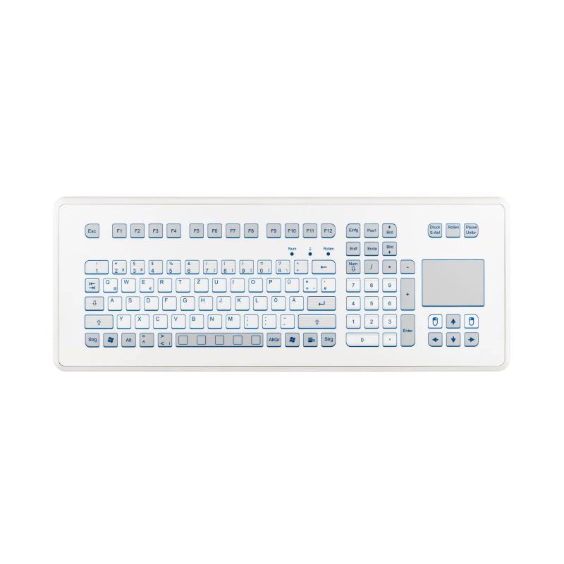 Tastatur InduDur® 105c Touch KGEH TKS-105c-TOUCH-KGEH-USB-DE IP65 Tastatur InduDur® 105c Touch KGEH TKS-105c-TOUCH-KGEH-USB-DE IP65