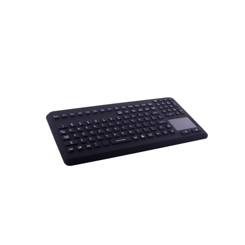 Tastatur InduProof Advanced Touch TKG-104-TOUCH-IP68-VESA-BLACK-USB-DE IP68 Tastatur InduProof Advanced Touch TKG-104-TOUCH-IP68-VESA-BLACK-USB-DE IP68