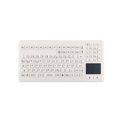 Tastatur InduProof Advanced Touch TKG-104-TOUCH-IP68-VESA-GREY-USB-DE IP68 Tastatur InduProof Advanced Touch TKG-104-TOUCH-IP68-VESA-GREY-USB-DE IP68