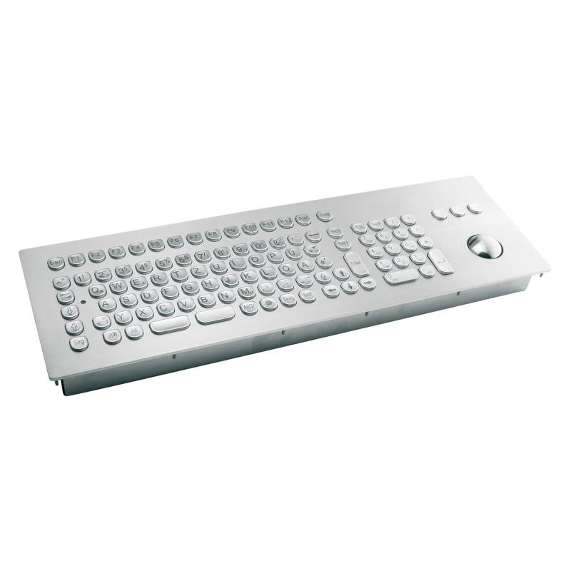 Tastatur InduSteel® 105 TB Modul TKV-105-TB38V-MODUL-USB-DE  IP65 (statisch), IP54 (dyn.) Tastatur InduSteel® 105 TB Modul TKV-105-TB38V-MODUL-USB-DE  IP65 (statisch), IP54 (dyn.)