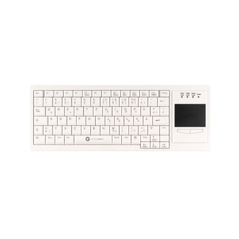 Tastatur Cleantype®  Xtra Touch WL TKL-083-GCQ-TOUCH-RF-WHITE-USB-DE n/a Tastatur Cleantype®  Xtra Touch WL TKL-083-GCQ-TOUCH-RF-WHITE-USB-DE n/a