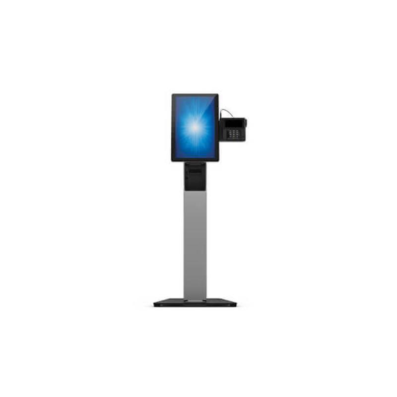 Elo Self-Service Floor Multimedia Stand-Erweiterung, schwarz-silber (15"-22") Elo Self-Service Floor Multimedia Stand-Erweiterung, schwarz-silber (15"-22")