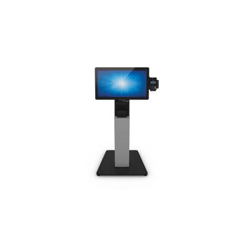 Elo Self-Service Floor Multimedia Stand-Erweiterung, schwarz-silber (15"-22") Elo Self-Service Floor Multimedia Stand-Erweiterung, schwarz-silber (15"-22")
