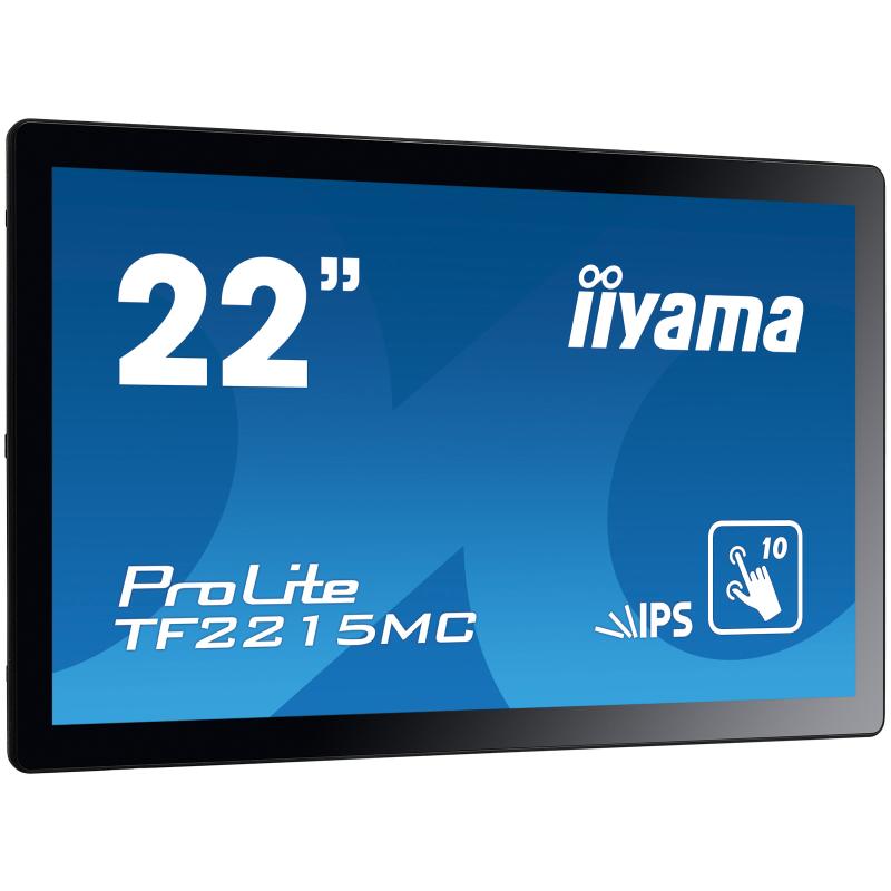 iiyama ProLite TF2215MC-B2, 54,6cm (21,5''), ProjectedCapacitive, 10TP, Full HD, schwarz, openframe iiyama ProLite TF2215MC-B2, 54,6cm (21,5''), ProjectedCapacitive, 10TP, Full HD, schwarz, openframe