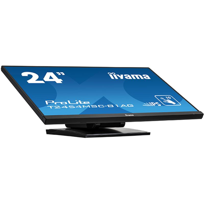 iiyama ProLite T2454MSC-B2AG, 23,6", Projected Capacitive, Multi Touch, Antiglare, Full HD, schwarz iiyama ProLite T2454MSC-B2AG, 23,6", Projected Capacitive, Multi Touch, Antiglare, Full HD, schwarz