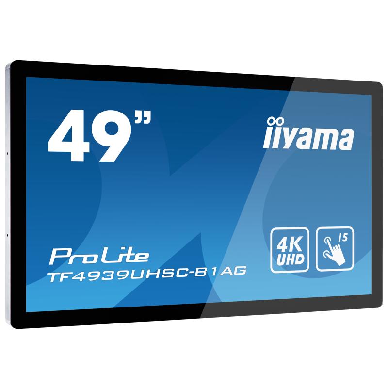 iiyama ProLite TF4939UHSC-B1AG, 123cm (48,5''), ProjectedCapacitive, 15TP, 4K, schwarz, openframe iiyama ProLite TF4939UHSC-B1AG, 123cm (48,5''), ProjectedCapacitive, 15TP, 4K, schwarz, openframe