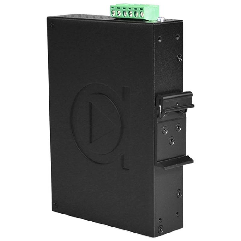 5-Port Unmanaged Industrial Gigabit Switch 4x10/100/1000 + 1 SFP, 12-48VDC , -40 - 75C 5-Port Unmanaged Industrial Gigabit Switch 4x10/100/1000 + 1 SFP, 12-48VDC , -40 - 75C