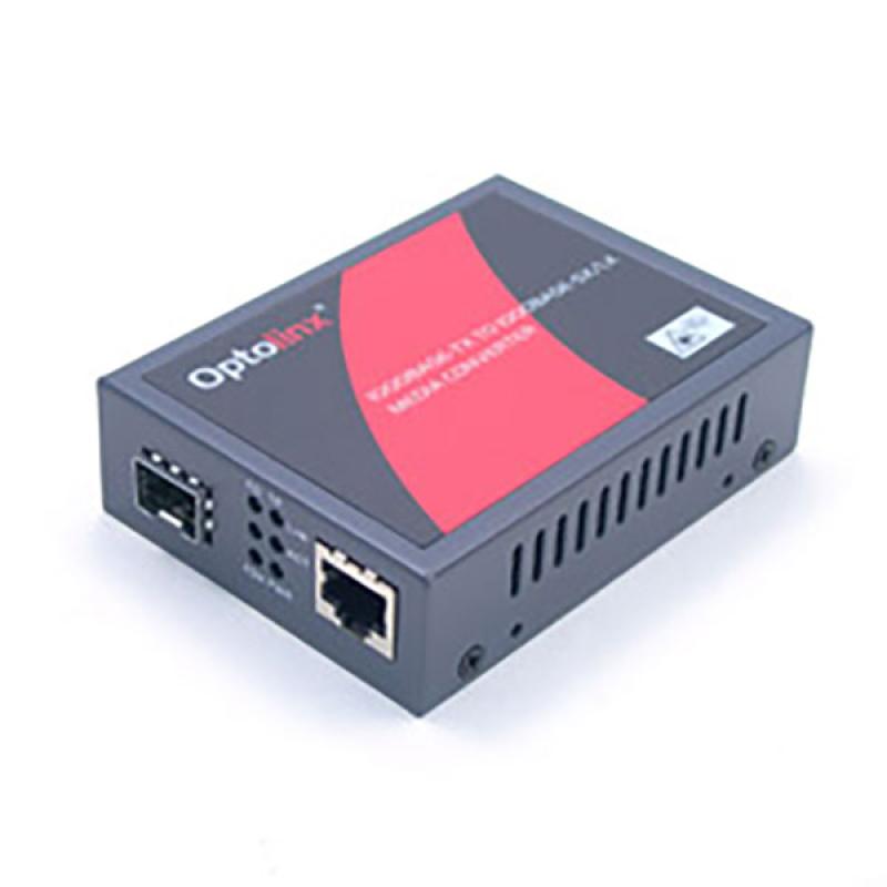 Media Converter 1x 10/100/1000Tx, 1x 100/1000 SFP, 5VDC 3W, 0 - 50C Media Converter 1x 10/100/1000Tx, 1x 100/1000 SFP, 5VDC 3W, 0 - 50C