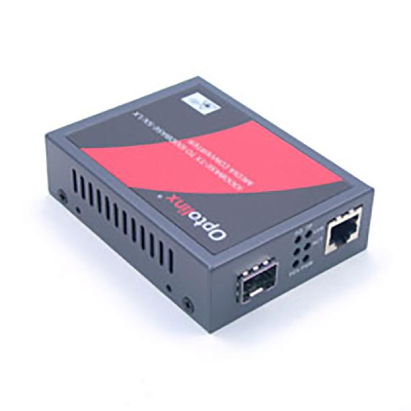 Media Converter 1x 10/100/1000Tx, 1x 100/1000 SFP, 5VDC 3W, 0 - 50C Media Converter 1x 10/100/1000Tx, 1x 100/1000 SFP, 5VDC 3W, 0 - 50C