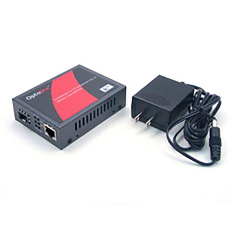 Media Converter 1x 10/100/1000Tx, 1x 100/1000 SFP, 5VDC 3W, 0 - 50C Media Converter 1x 10/100/1000Tx, 1x 100/1000 SFP, 5VDC 3W, 0 - 50C