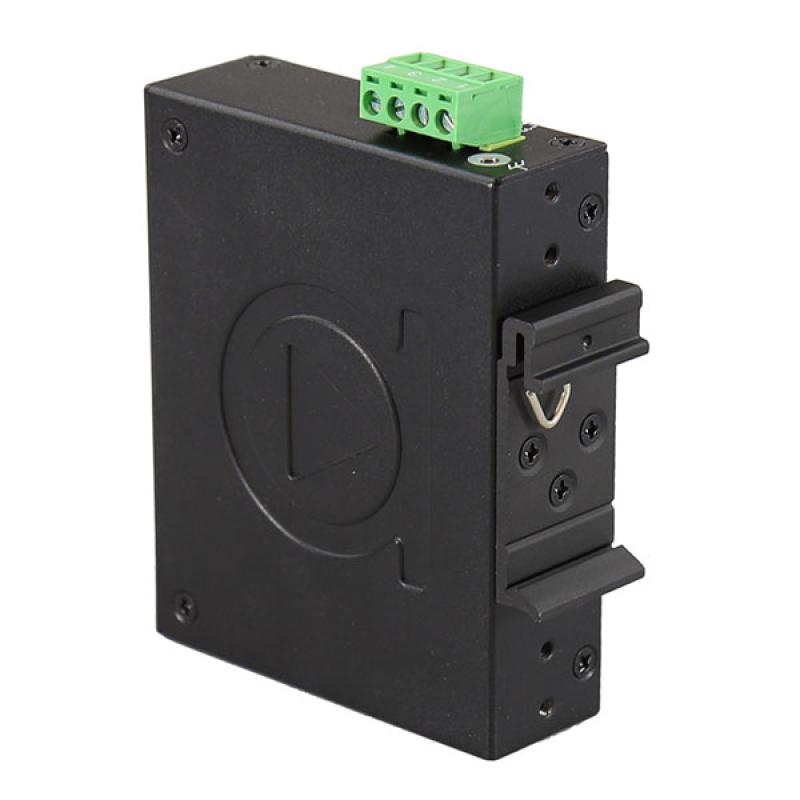 Industrial IEEE 802.3bt Gigabit Type 3 4PPoE Injector, -40C - 75C Industrial IEEE 802.3bt Gigabit Type 3 4PPoE Injector, -40C - 75C