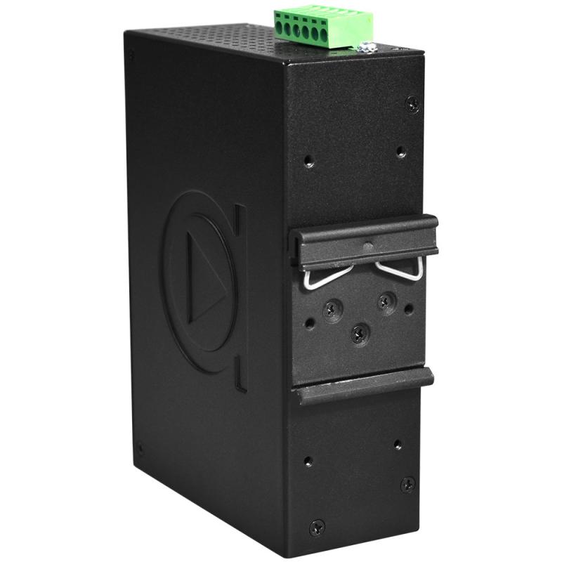 12-Port POE+ Industrial Gigabit Switch, 2xSFP, -10-70C 12-Port POE+ Industrial Gigabit Switch, 2xSFP, -10-70C