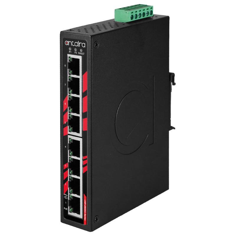 8-Port POE+ Ind. Gb-Switch, 2xSFP, -10-70C 8-Port POE+ Ind. Gb-Switch, 2xSFP, -10-70C