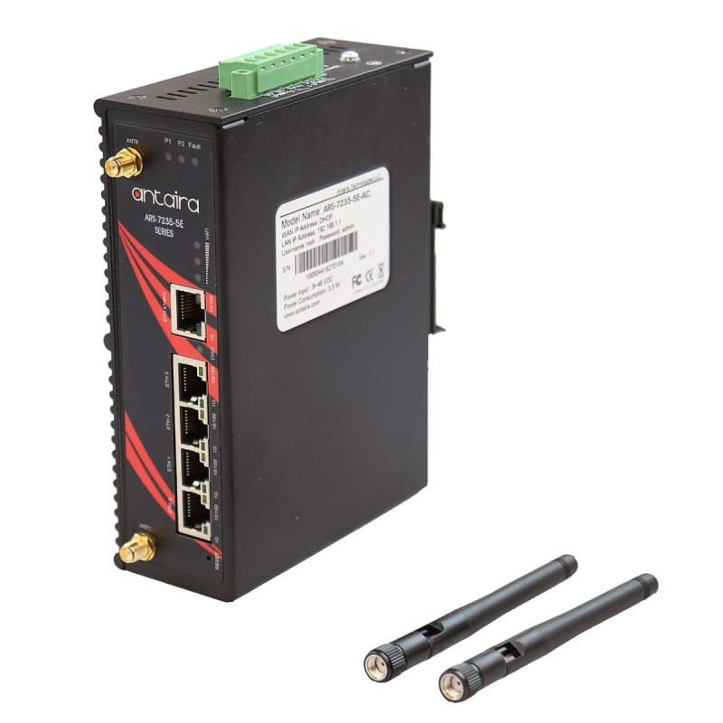 Industrial cloud router, 802.11 b/g/n/ac, 867Mbits,  2,4Ghz/5Ghz, 9-48VDC,  0 - 50C Industrial cloud router, 802.11 b/g/n/ac, 867Mbits,  2,4Ghz/5Ghz, 9-48VDC,  0 - 50C