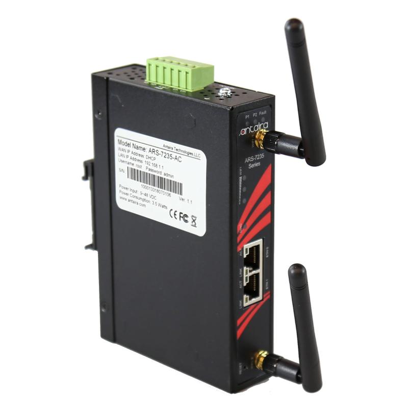 Industrial  router, 802.11 b/g/n/ac, PoE+/PSE port (30W), 9-48VDC, -35 - 75C Industrial  router, 802.11 b/g/n/ac, PoE+/PSE port (30W), 9-48VDC, -35 - 75C