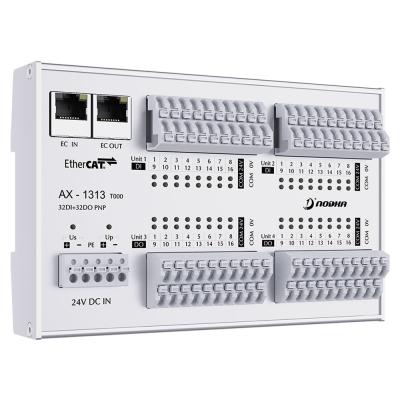 64 x DIO: 32-DI, 32-DO, EtherCAT Modul, PNP, filter: 3ms, Imax: 0.5A, 24VDC 64 x DIO: 32-DI, 32-DO, EtherCAT Modul, PNP, filter: 3ms, Imax: 0.5A, 24VDC