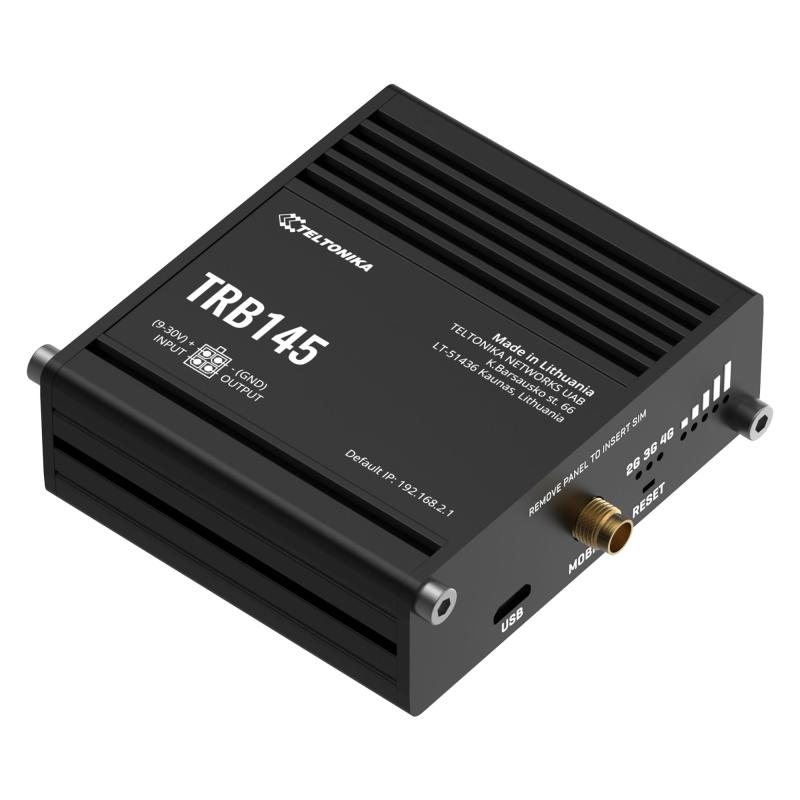 Teltonika TRB145 Industrial 4G LTE RS485 Gateway Teltonika TRB145 Industrial 4G LTE RS485 Gateway