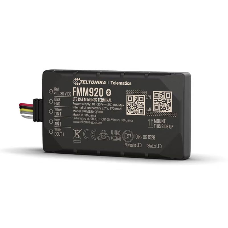 Teltonika FMM920 GPS-Tracker mit 4G CAT M1-Konnektivität Teltonika FMM920 GPS-Tracker mit 4G CAT M1-Konnektivität