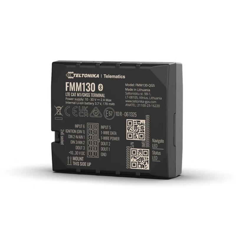 Teltonika FMM130 CAT M1 / GNSS / Bluetooth Terminal mit interner Antenne und Back-Up-Batterie Teltonika FMM130 CAT M1 / GNSS / Bluetooth Terminal mit interner Antenne und Back-Up-Batterie